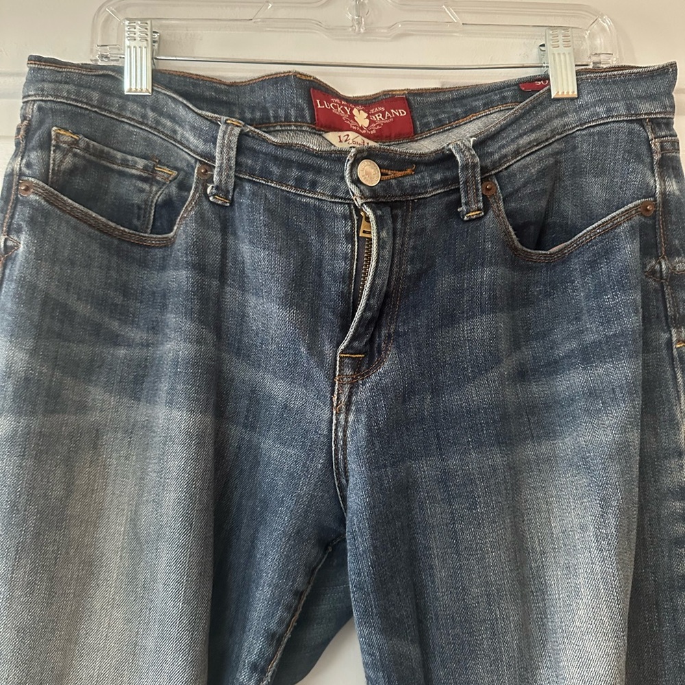 Lucky Brand Low Rise Jeans Sofia Boot. Size 12/31 long. - Picture 6 of 16